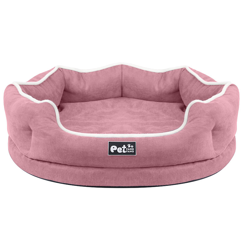 Luxury Memory Foam Dog Bed – Washable Plush Pet Sofa