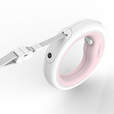 LED Retractable Dog Leash – Rechargeable Night Walking Leash