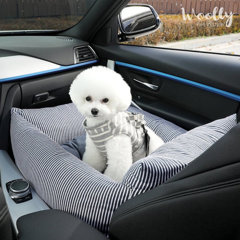 Luxury Waterproof Dog Car Seat & Travel Booster Bed | Paw Central