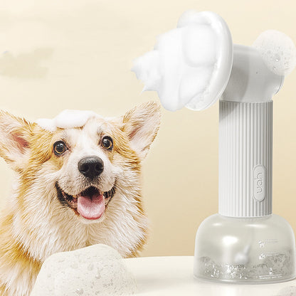 3-in-1 Pet Bath Brush & Shampoo Dispenser | Paw Central