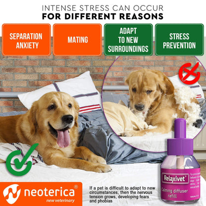 Dog Calming Diffuser Kit – Helps Reduce Stress & Separation Anxiety