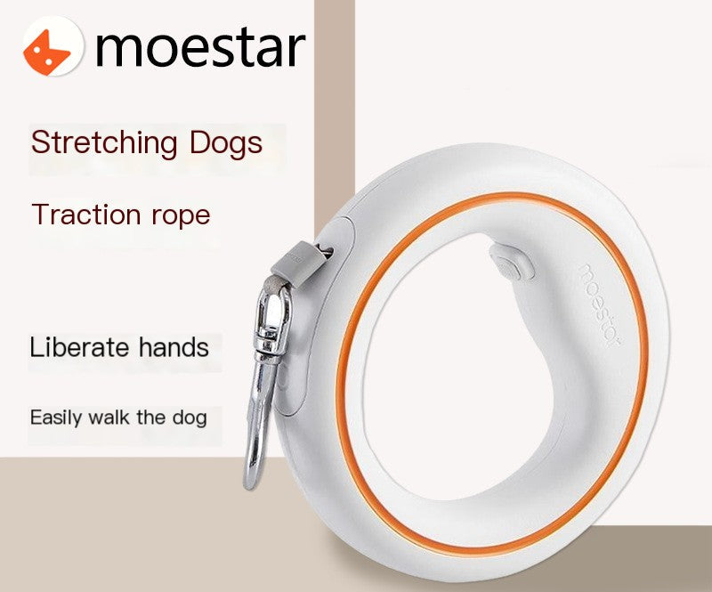 Automatic Retractable Dog Leash | Heavy-Duty Tangle-Free Leash for Medium & Large Dogs