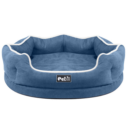 Luxury Memory Foam Dog Bed – Washable Plush Pet Sofa