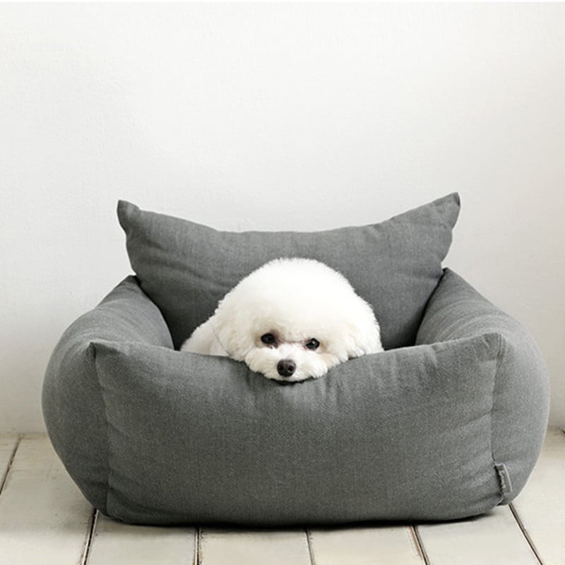 Luxury Waterproof Dog Car Seat & Travel Booster Bed | Paw Central